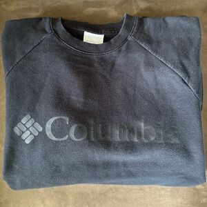 Columbia Men's Black Crewneck Sweatshirt